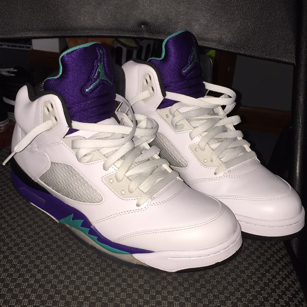 Air Jordan Retro 5 Grape size 10.5